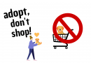 Grafik adopt, don't shop