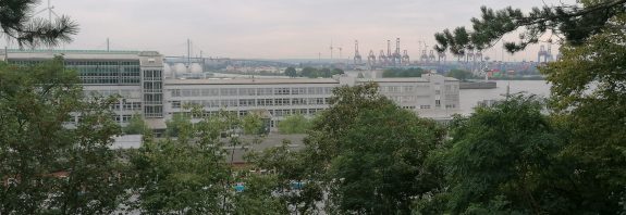 Ausblick auf die Elbe