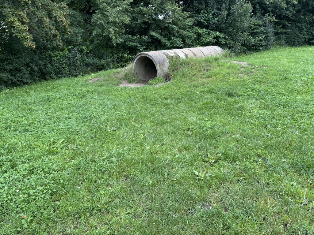 Tunnel auf der Hundewiese Berner Heerweg