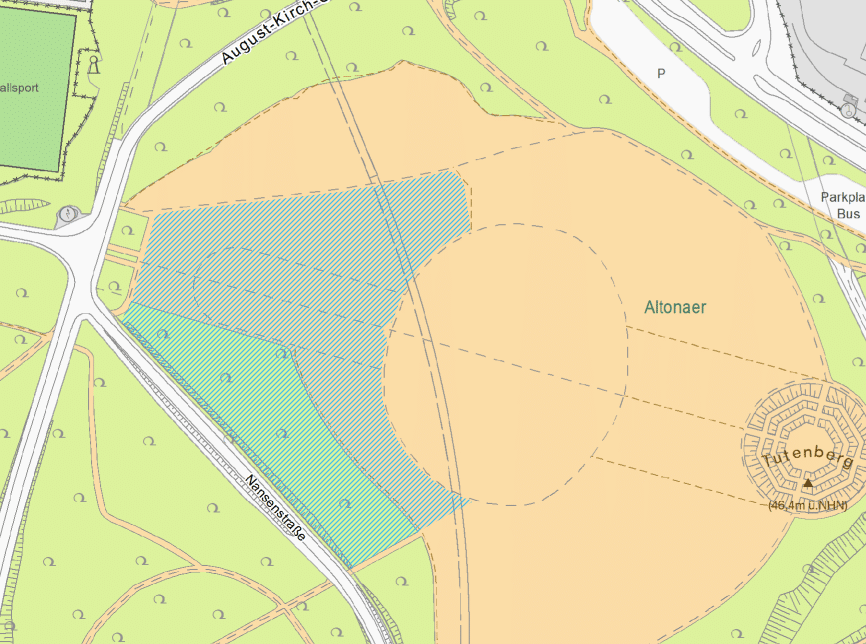 Auslauffläche Altona